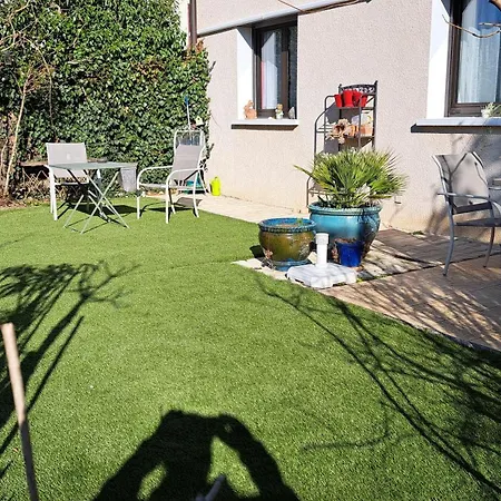 De 55m, Sejour, Chambre, Cuisine, Jardin Et Parking Privatifs إيكس ليه با